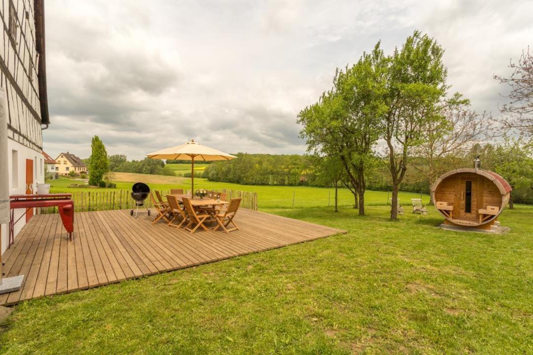 Ferienhaus Rote Sau Herrentierbach Екстер'єр фото
